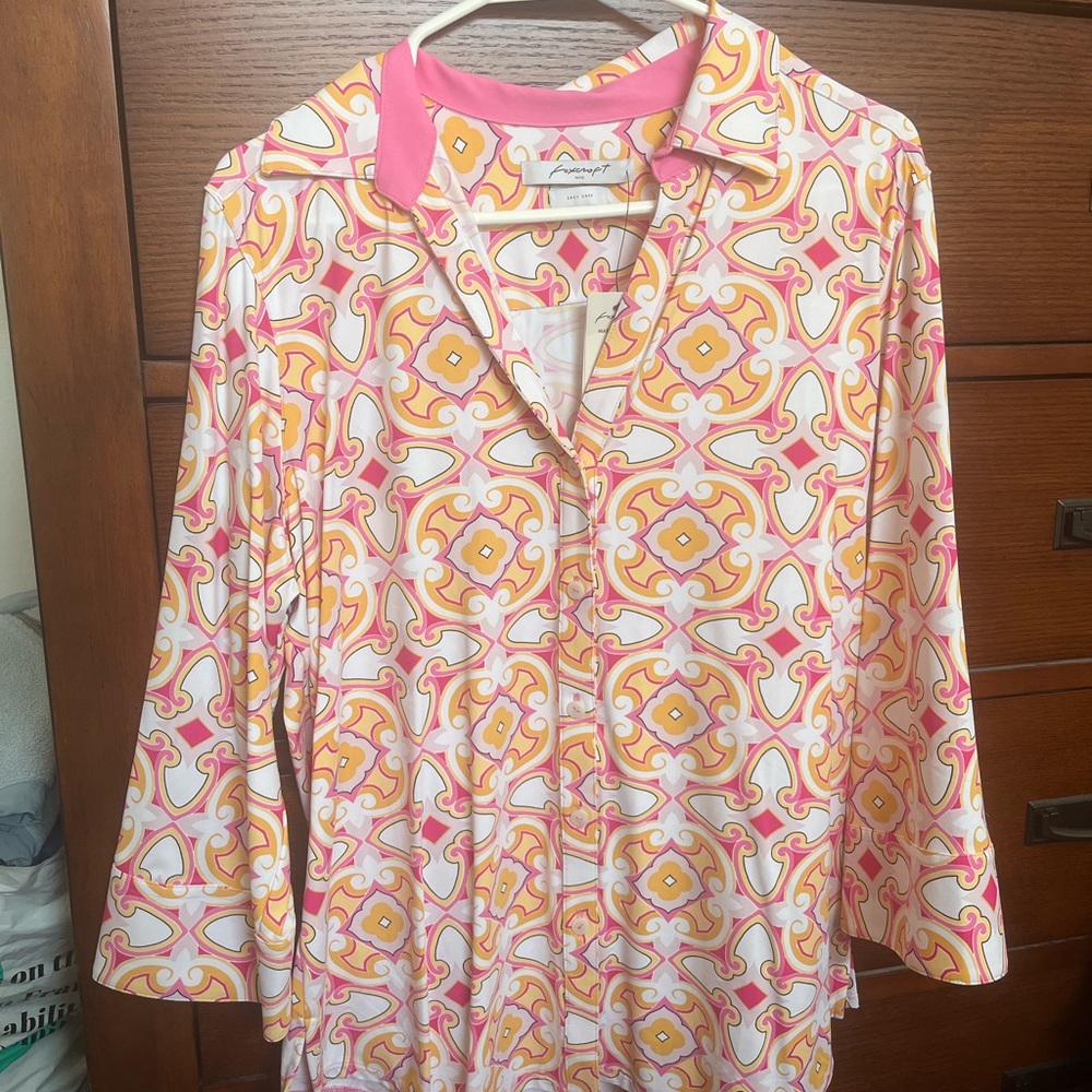 Foxcroft button up shirt | size L | NWT